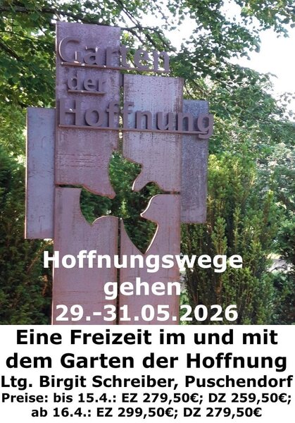 Hoffnungswege gehen - 1