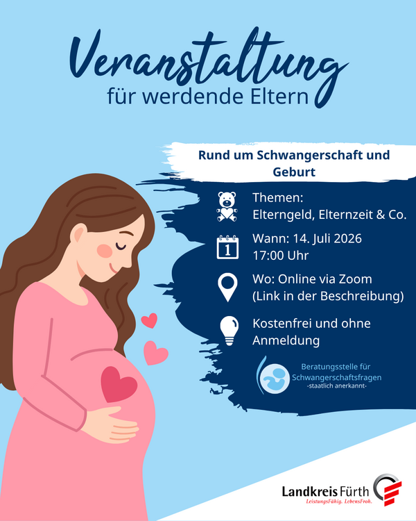 Infoveranstaltung für werdende Eltern - Juli 2026