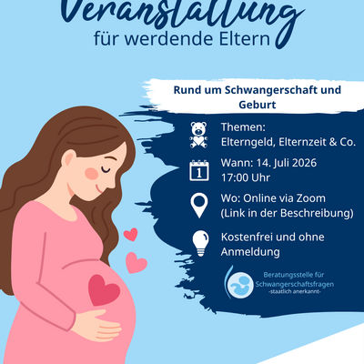 Infoveranstaltung f&uuml;r werdende Eltern - Juli 2026