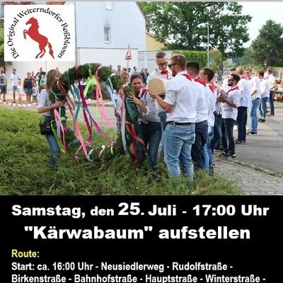 3b 26 K&auml;rwabaum aufstellen mit Musik