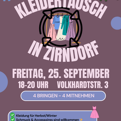 Kleidertausch Party (Flyer (A4))
