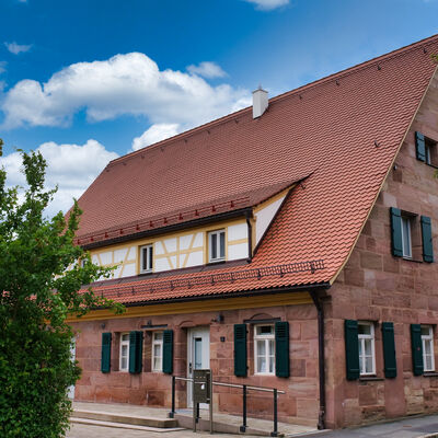 Kulturhaus Stein_Au&szlig;enansicht (c) Bezirk Mittelfranken