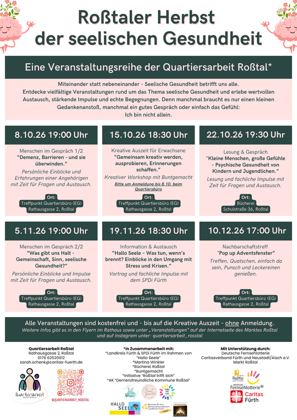 Ro&szlig;taler Herbst der seelischen Gesundheit